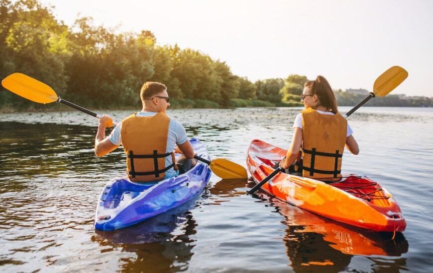 kayaking